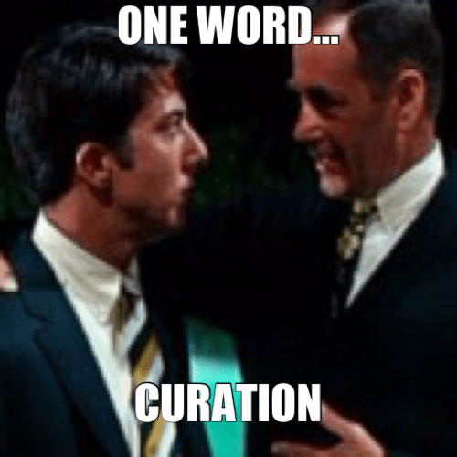 one word curation