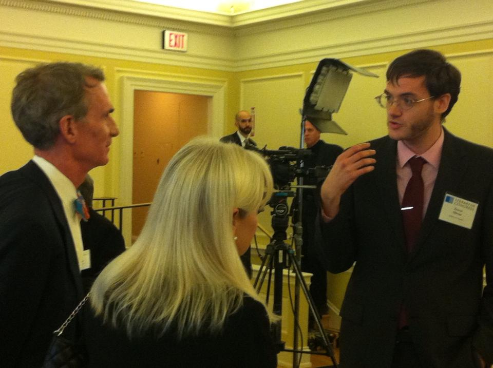 Showing Bill Nye Carl Sagan's Papers, a personal highlight of the year. 